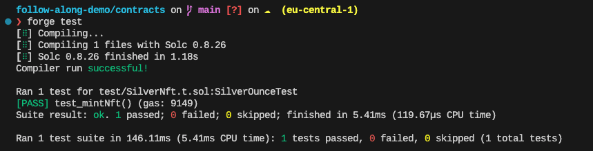 A an expected failing test is passing
