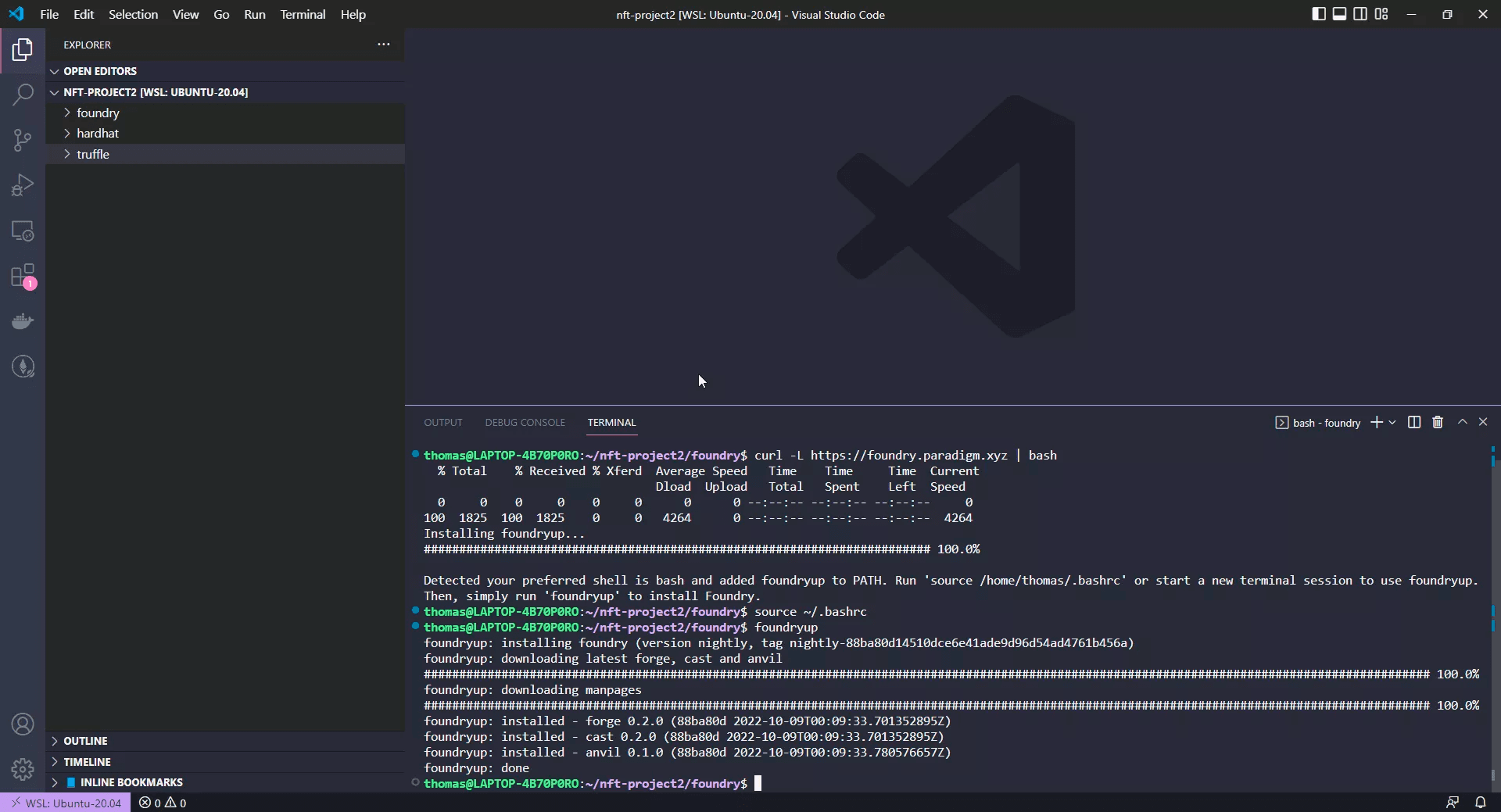 Install Foundry