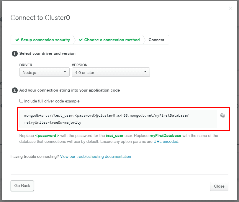 MongoDB Instructions